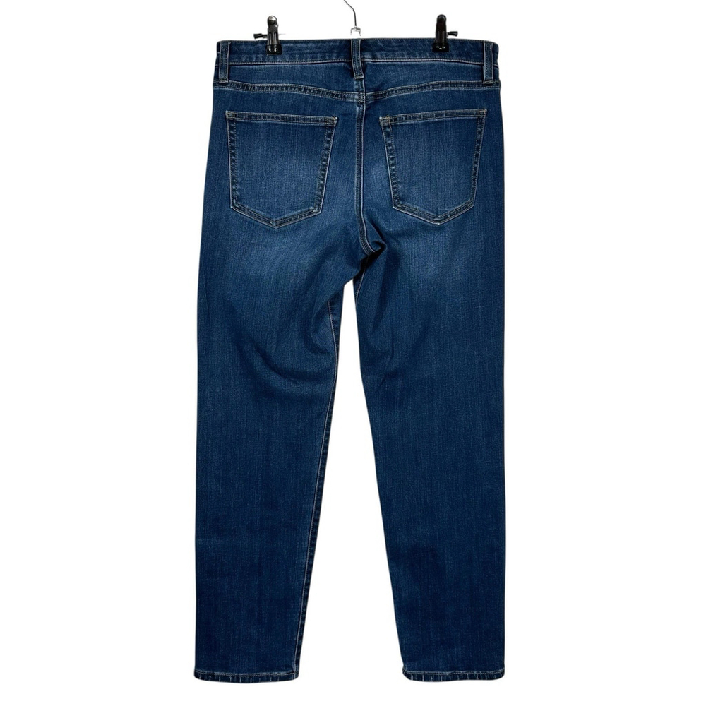 Liverpool Los Angeles Girlfriend Size 8/29 Women's Basic Jeans Dark Blue Denim - Picture 3 of 8